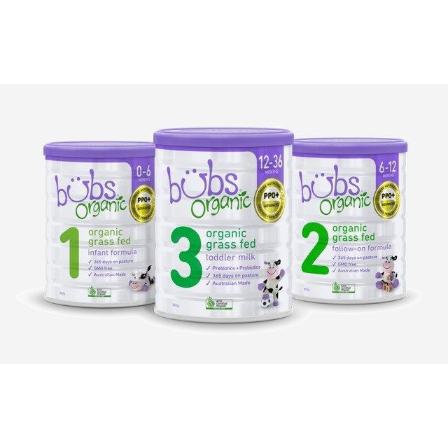 Đối tượng sử dụng sữa Bubs Organic