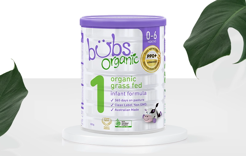 Sữa Bubs Organic Infant Formula (Cho Trẻ Sơ Sinh)