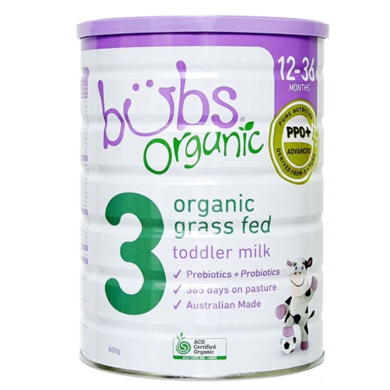 Sữa Organic Bubs